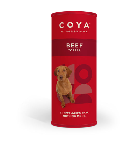 Coya Freeze Dried Dog Food Topper Beef 50g