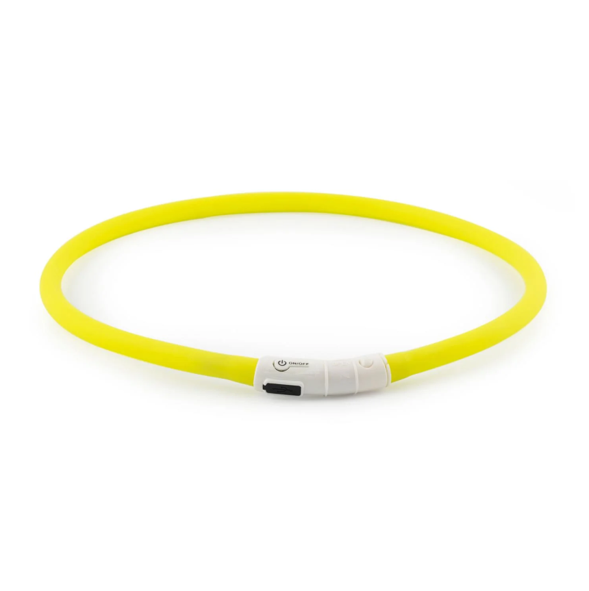 Ancol High Visibility Flashing Yellow Band for Dogs