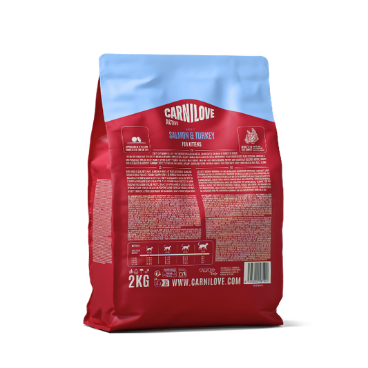 Carnilove Active Salmon & Turkey Kitten Dry Food