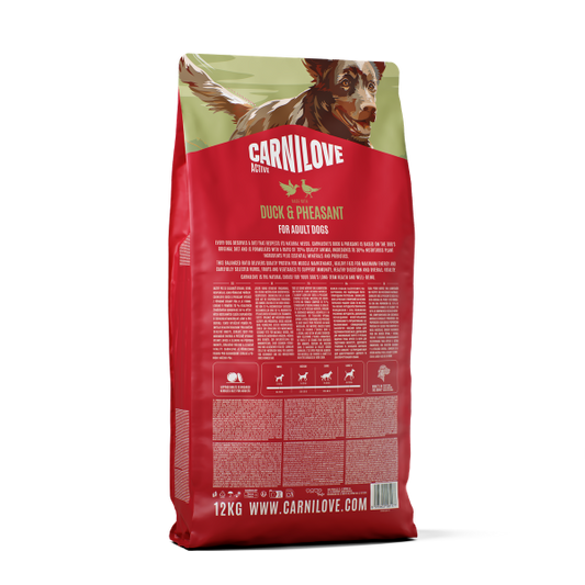 Carnilove Active Duck & Pheasant Dry Dog Food