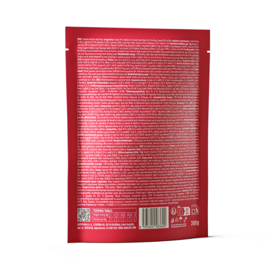 Carnilove Turkey & Buffalo with Rose Petals Pate Dog Pouch 300g
