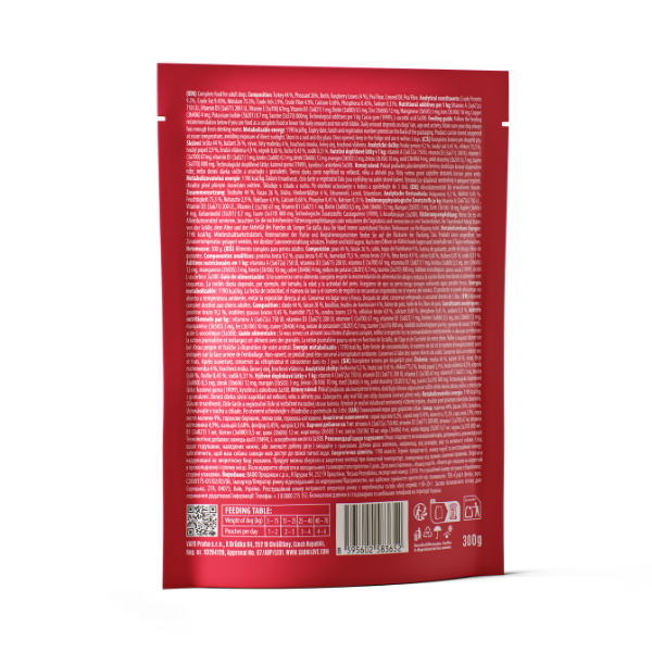 Carnilove Turkey & Pheasant with Raspberry Leaves Pate Dog Pouch 300g