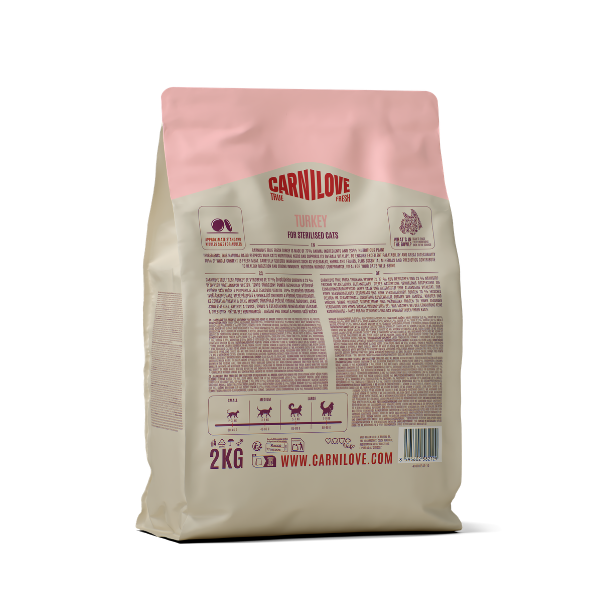 Carnilove True Fresh Turkey Cat Dry Food
