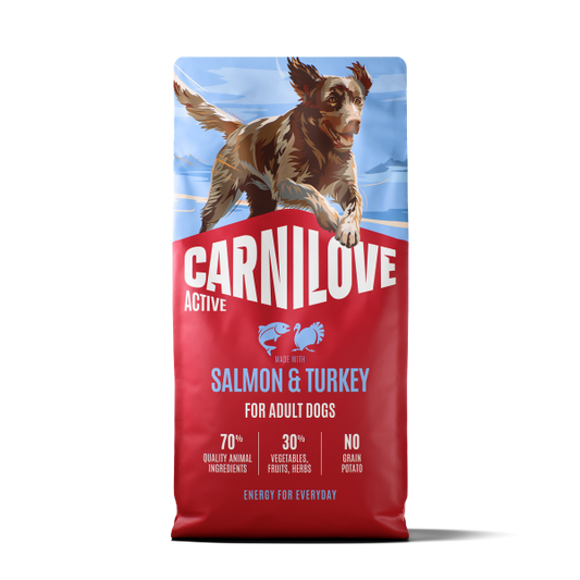 Carnilove Active Salmon & Turkey Dry Dog Food