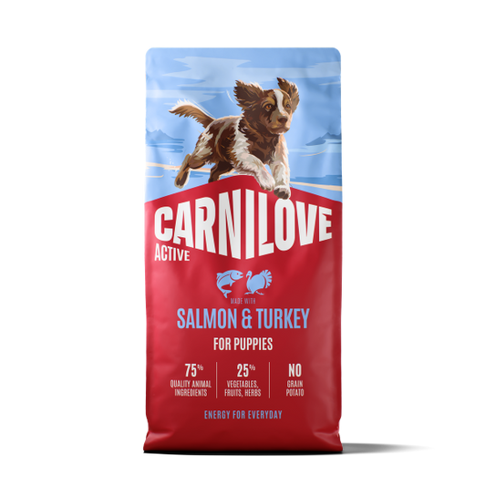 Carnilove Active Salmon & Turkey Puppy Dry Food