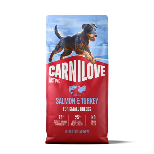 Carnilove Active Salmon & Turkey Small Breed Dry Dog Food
