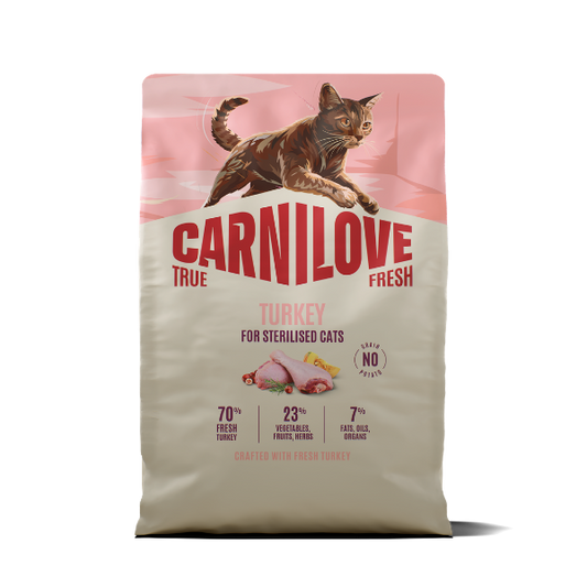 Carnilove True Fresh Turkey Cat Dry Food