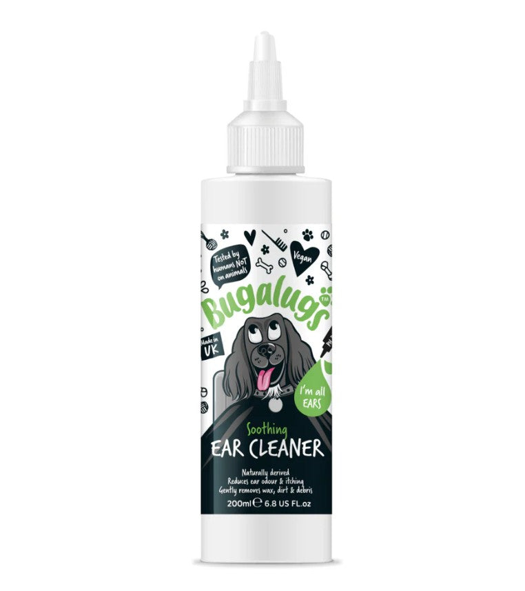 Bugalugs Soothing Ear Cleaner Solution for Dogs 200ml