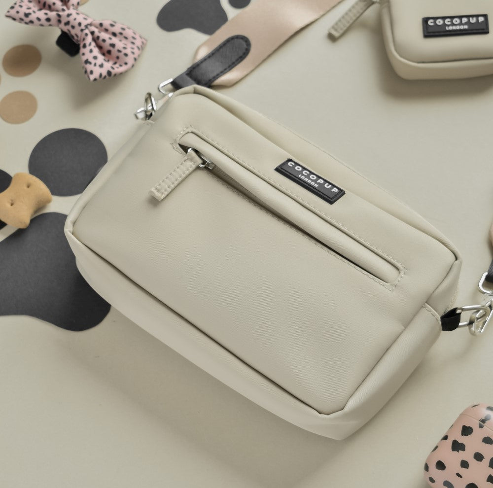Cocopup London Dog Walking Bag Caramel Latte