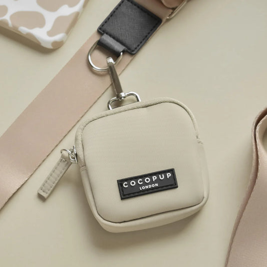 Cocopup London Dog Treat Pouch Caramel Latte