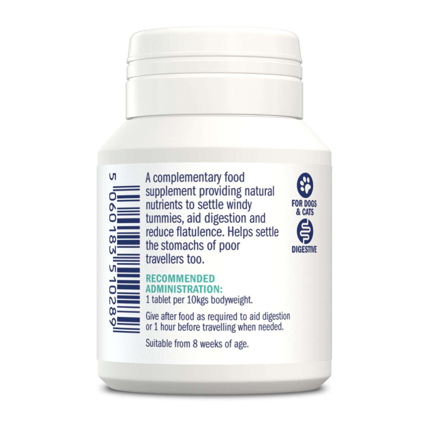 Dorwest Digestive Tablets For Dogs And Cats
