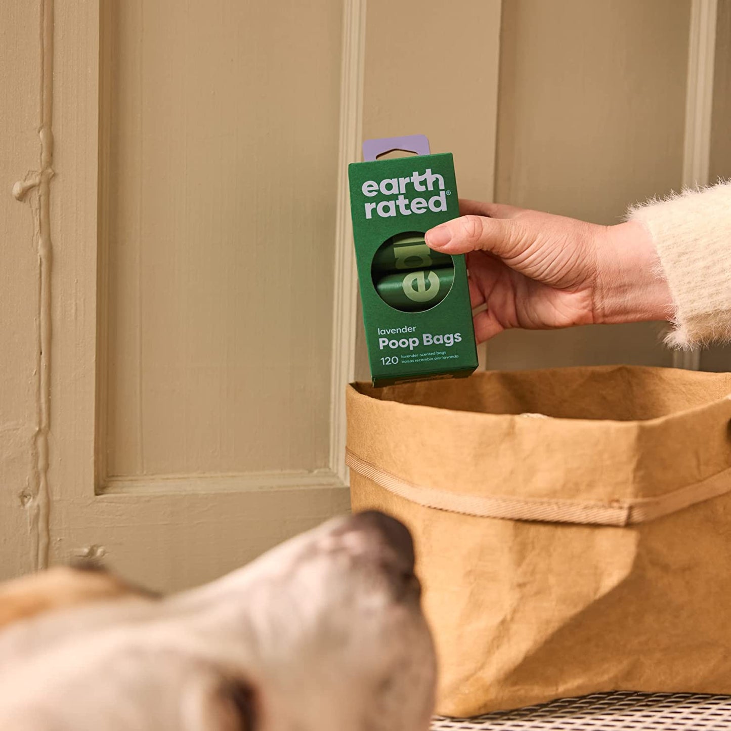 Earth Rated Poop 120 Bags Lavender 15x8