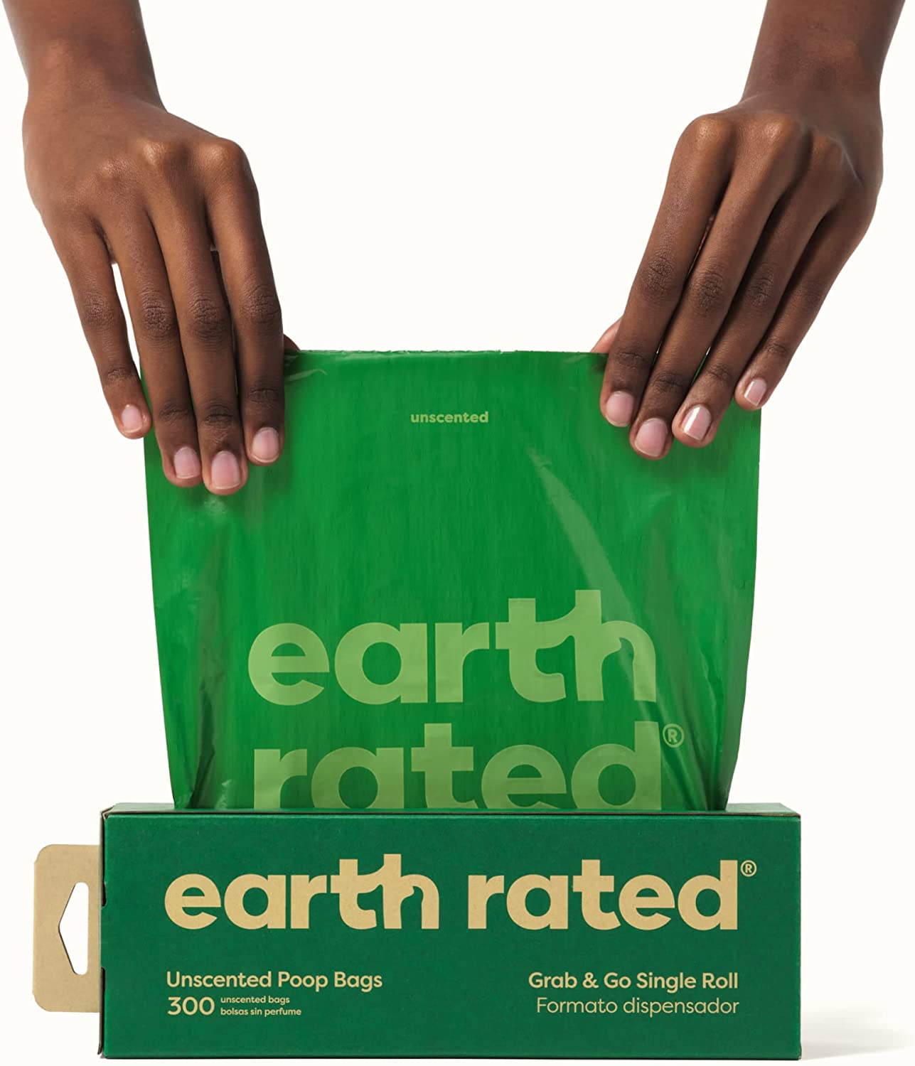 Earth Rated Poop Bags Unscented Bags 300 Bulk Roll