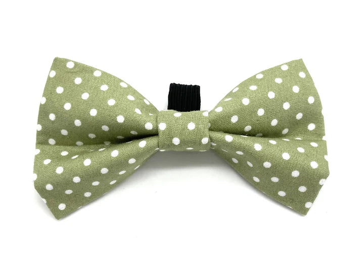Ditsy Pet Evergreen Bow Tie