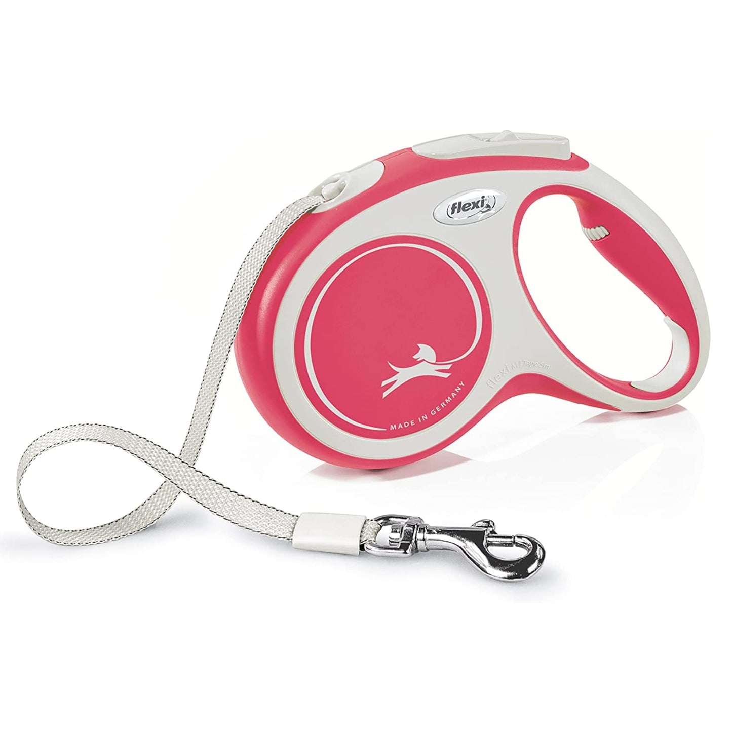 Flexi Comfort Tape Retractable Lead Red