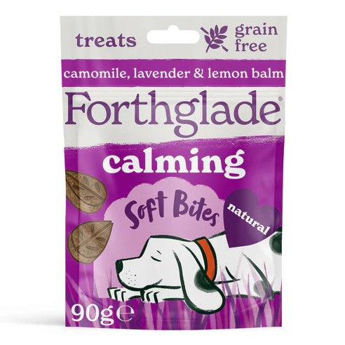 Forthglade Soft Bites Calming Dog Treats with Camomile & Lavender 90g