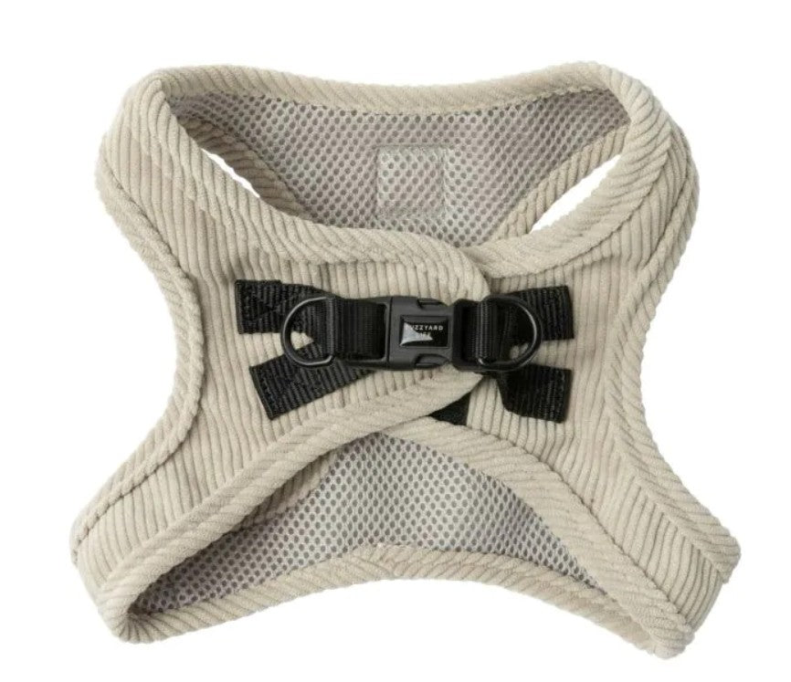 Fuzzyard Life Corduroy Step In Dog Harness Sandstone