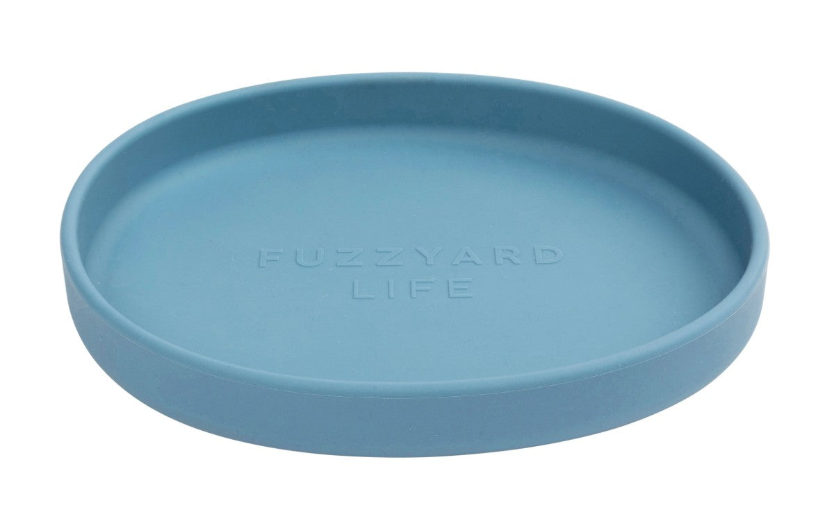 Fuzzyard Life French Blue Silicone Cat Dish