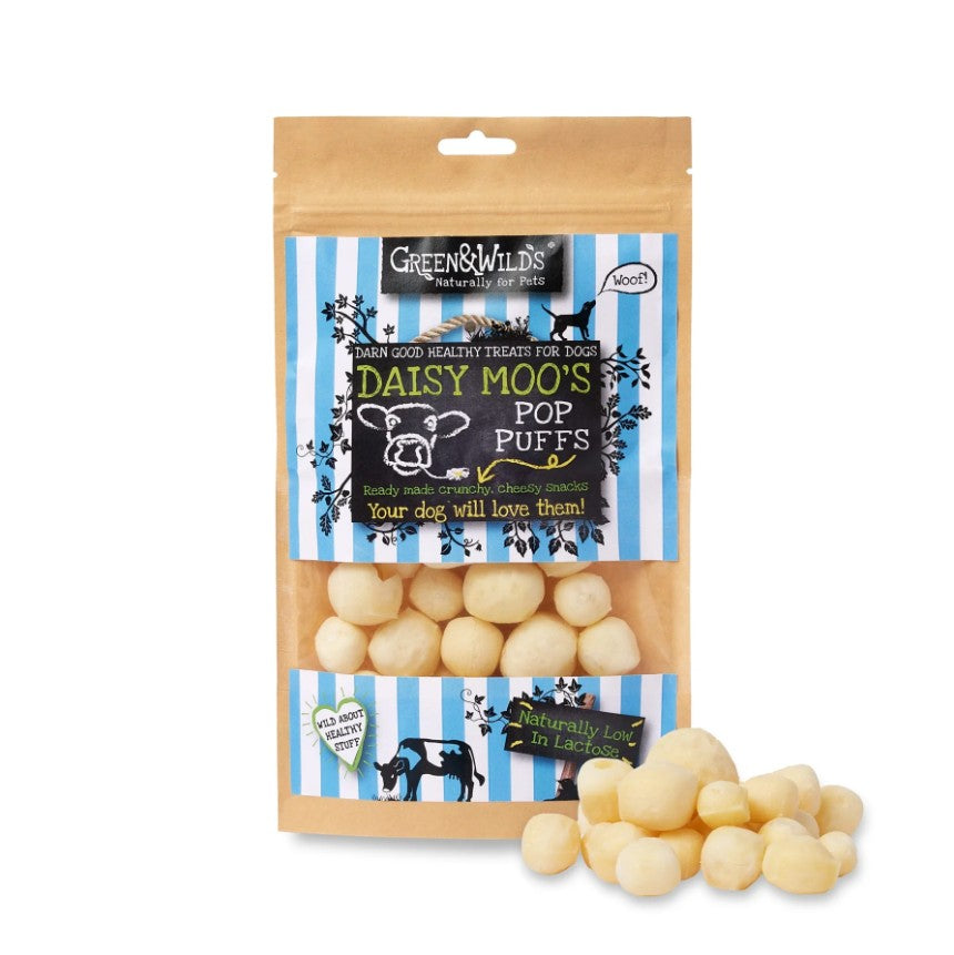 Green & Wild's Daisy Moo's Cheesy Pop Puff 75g