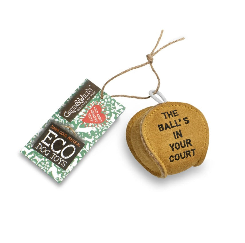 Green & Wild's Balls in your Court Eco Dog Toy