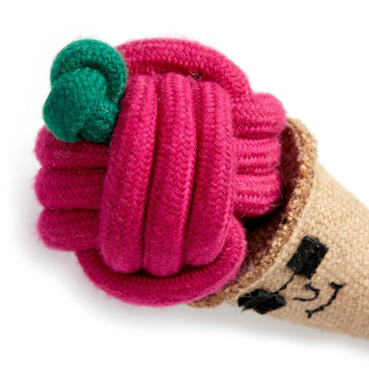 Green & Wild's Connie the Cornet Eco Dog Toy