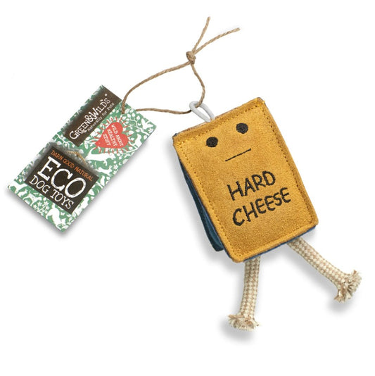 Green & Wild's Hard Cheese Eco Dog Toy