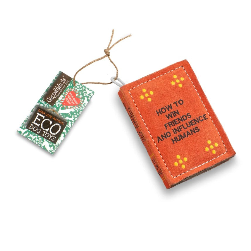 Green and Wild's How to Win Friends and Influence Humans Eco Dog Toy