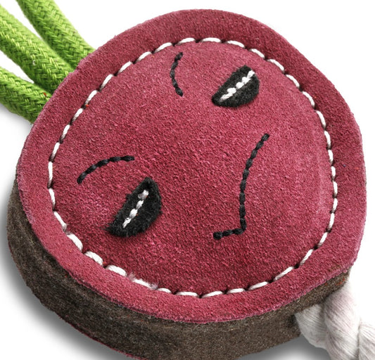 Green & Wild's Ruby the Radish Eco Dog Toy