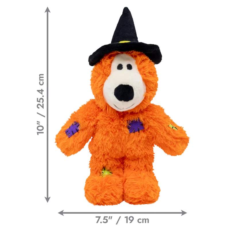 KONG Halloween 2026 Wild Knots Witch Bear Orange Small/Medium