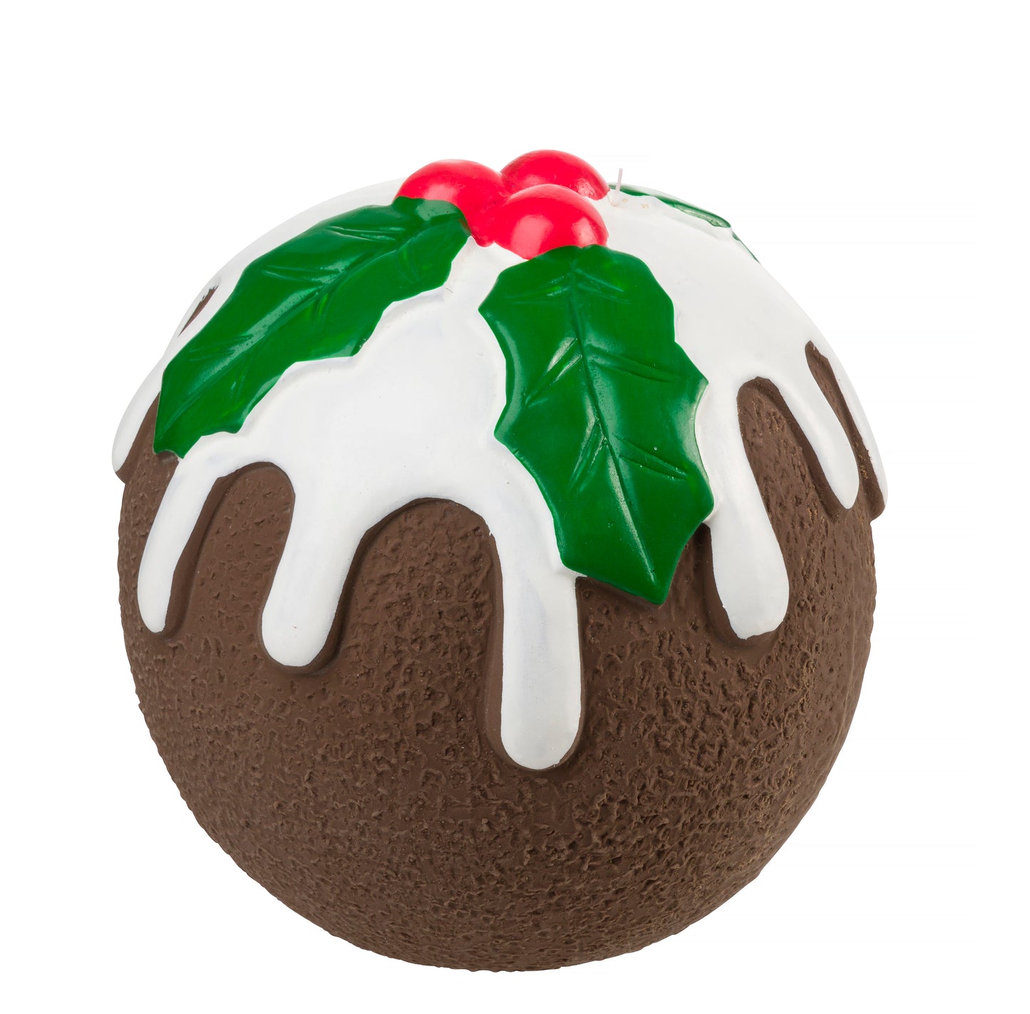 House of Paws Christmas Pudding Latex Dog Toy