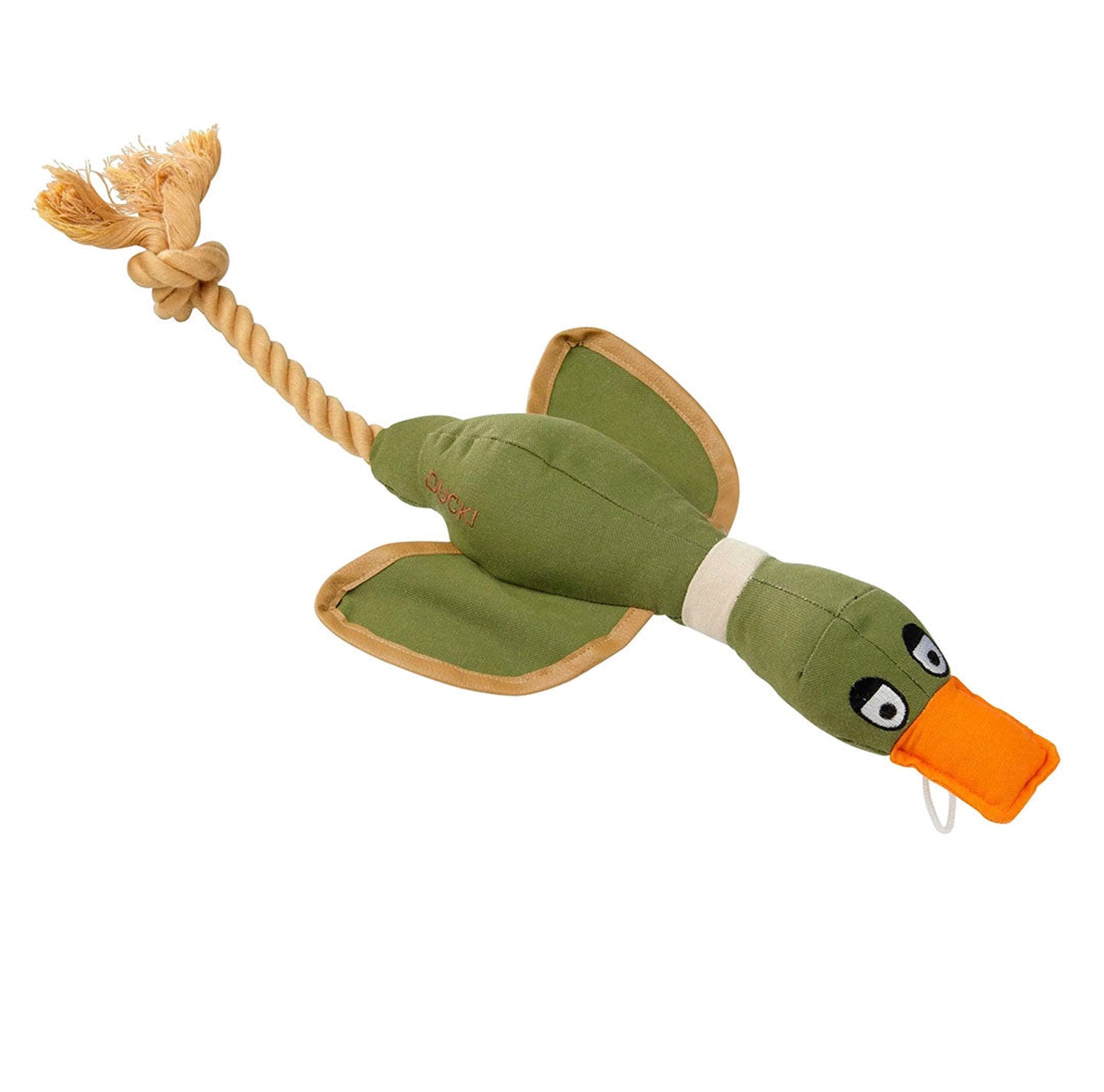 House of Paws Khaki XL Duck Canvas Toy
