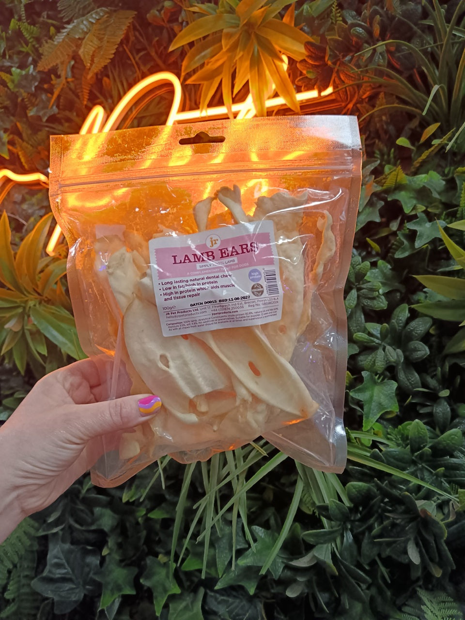 JR Lamb Ears 100g
