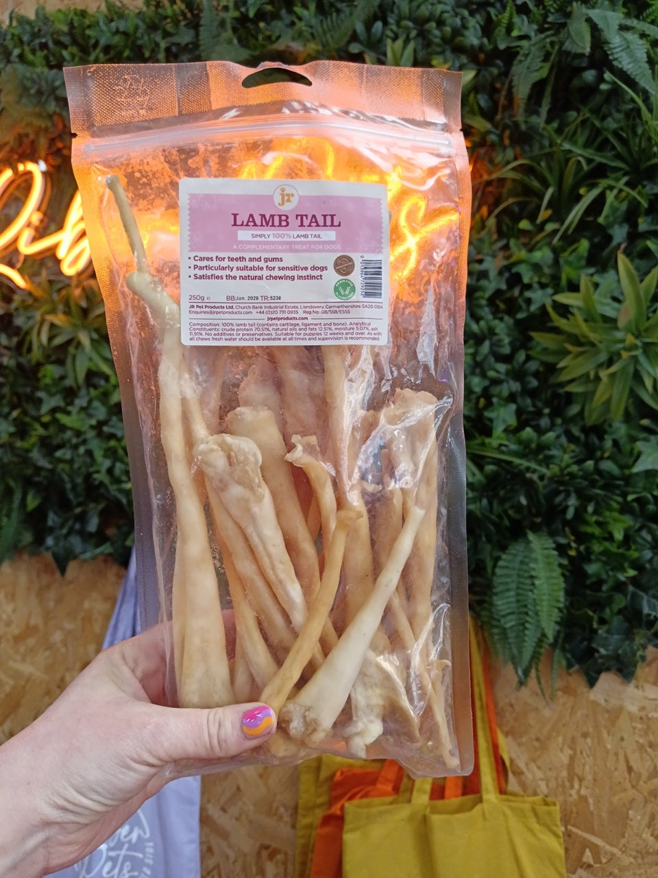 JR Lamb Tails 250g