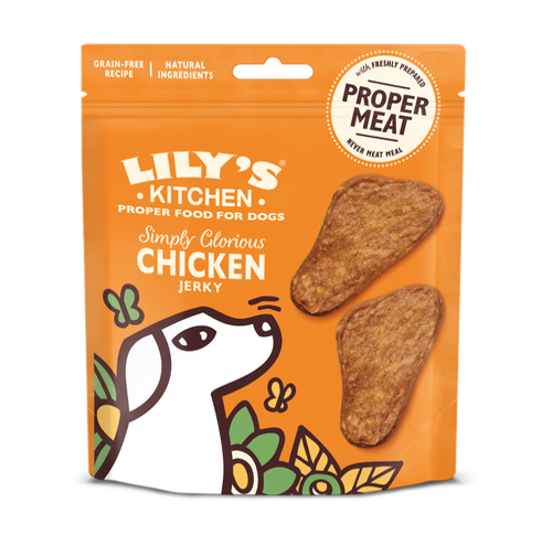 Lilys Kitchen Chicken Jerky for Dogs 70g