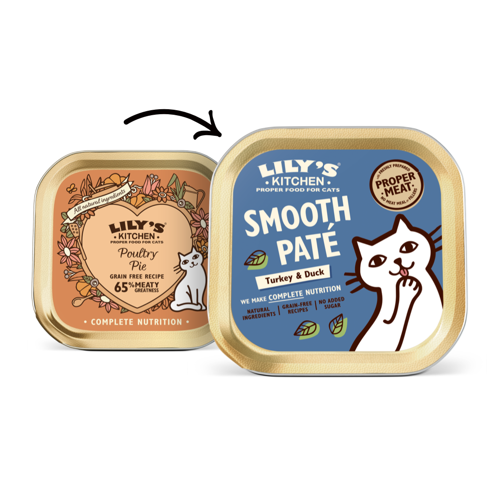 Lily's Kitchen Turkey & Duck Pate for Cats 85g