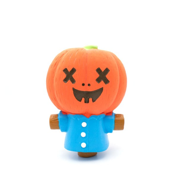 Great&Small Creepy Cuties Latex Pumpkin Jack Scarecrow Dog Toy