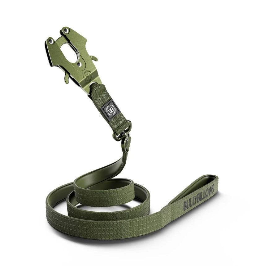 BullyBillows LIGHTER Swivel Combat Lead Neoprene Lined Lead 1.4m Khaki