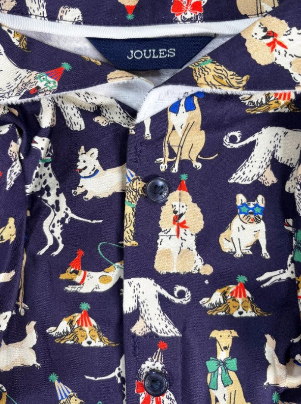 Joules Christmas Festive Dog Pyjamas