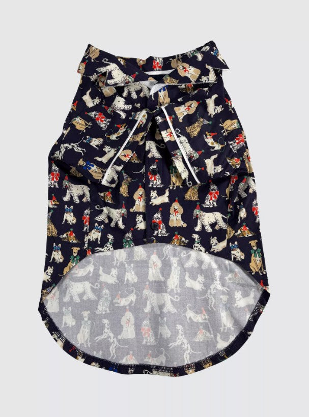 Joules Christmas Festive Dog Pyjamas