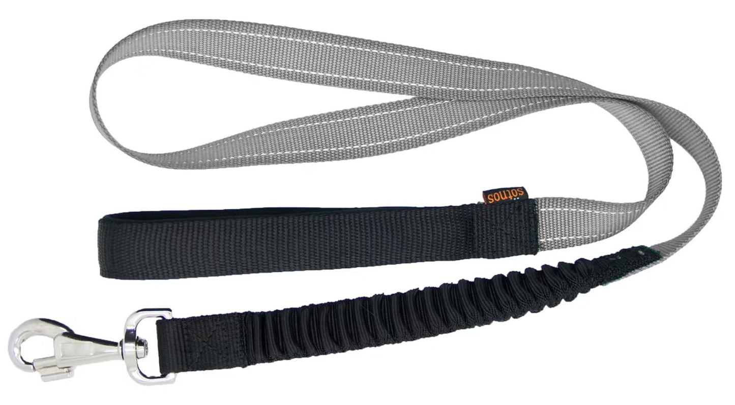 Sötnos Grey Anti Jolt Dog Lead