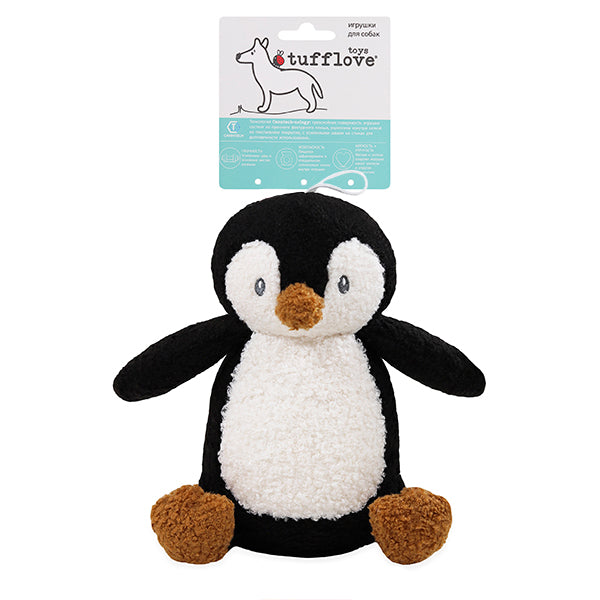 Rosewood Christmas Tufflove Penguin Dog Toy