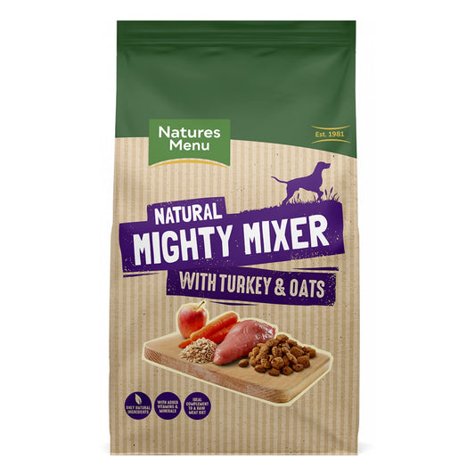 Natures Menu Mighty Mixer with Turkey & Oats 2kg