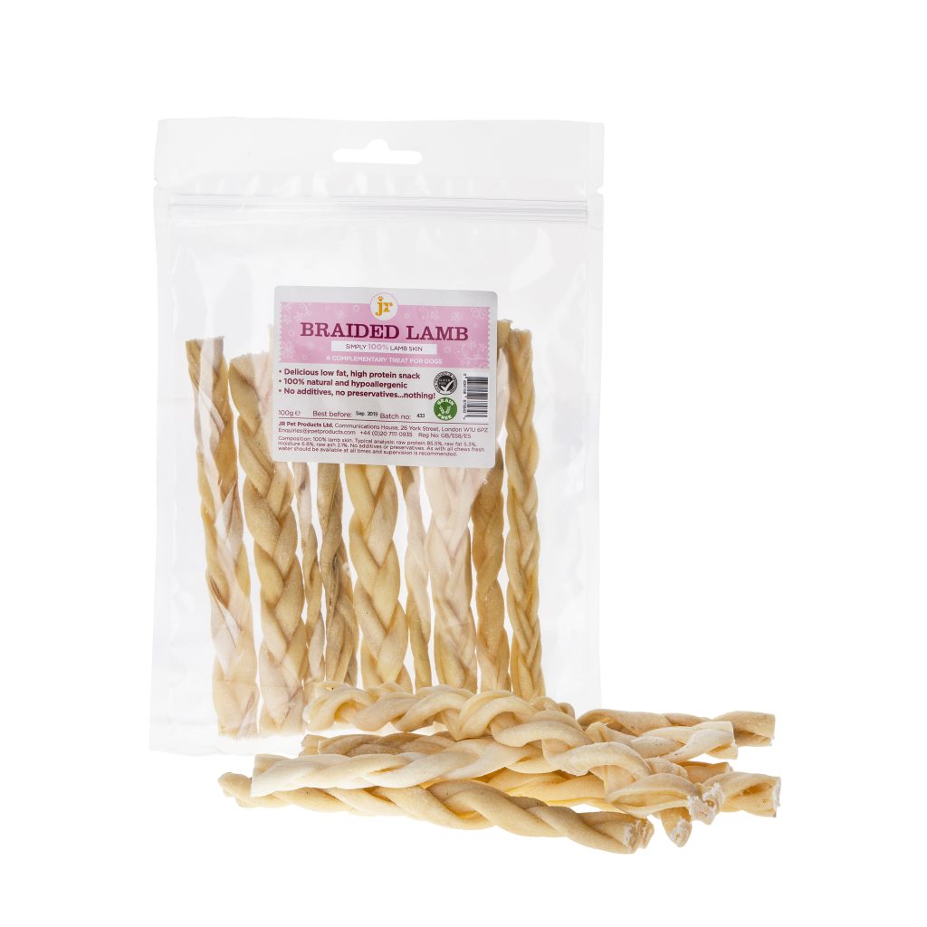 JR Braided Lamb Chews