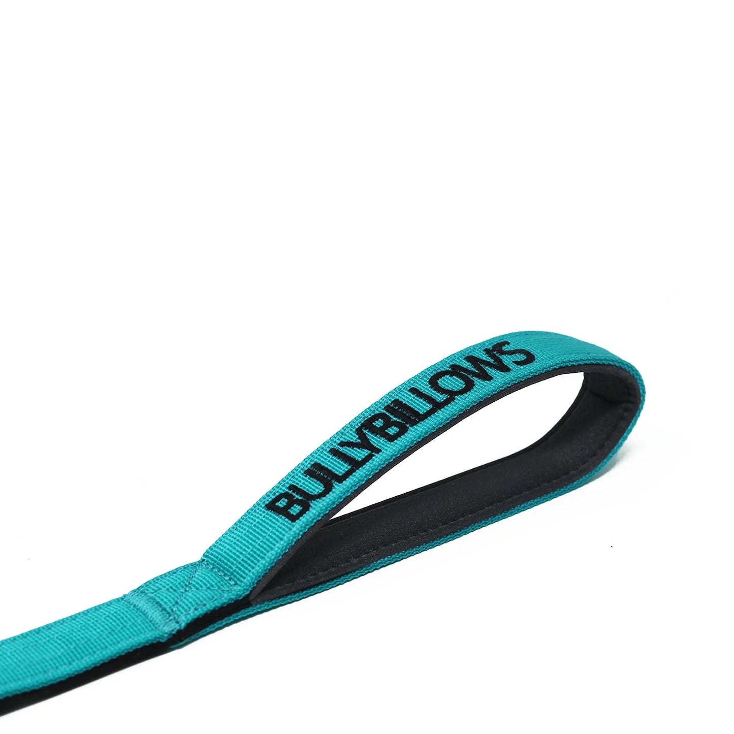 BullyBillows Swivel Combat Dog Lead Turquoise