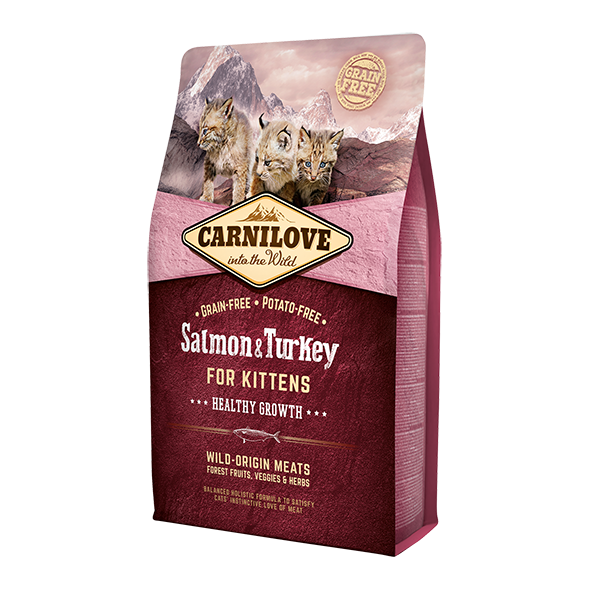Carnilove Cat Salmon & Turkey Kitten Dry Food