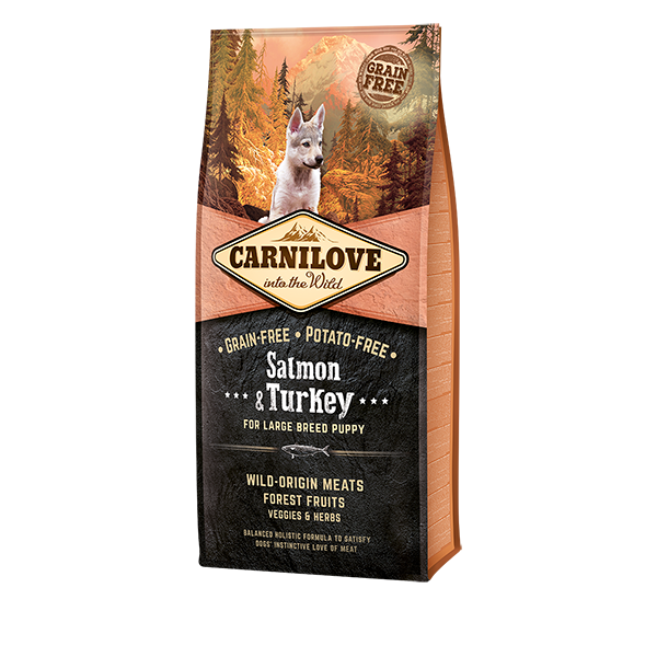 Carnilove Salmon & Turkey Large Breed Puppy Dry Dog Food