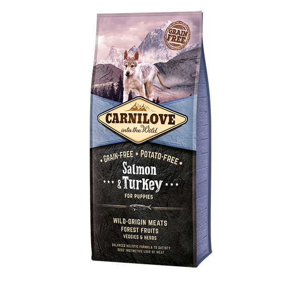 Carnilove Salmon & Turkey Puppy Dry Dog Food
