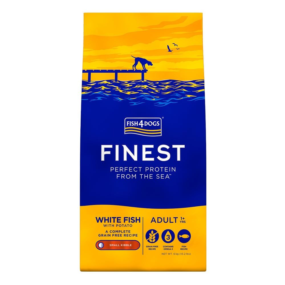 Fish4Dogs Finest Adult White Fish Dry Dog Food