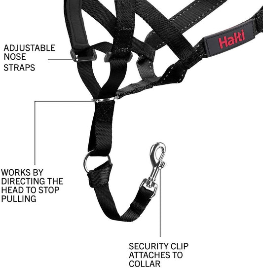 Halti Head Collar Black