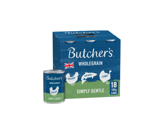 Butcher's Simply Gentle Recipes Wet Dog Food Multipack Cans 18 x 390g